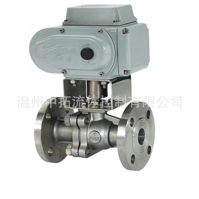 ZBF22Q-100二位二通自保持球阀DN100手电两用电动球阀DN150 DC24V