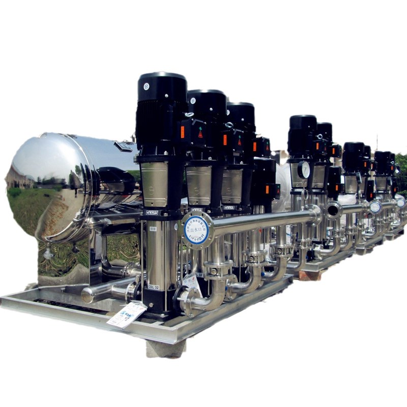 生活变频供水泵组 二次加压定压给水泵 不锈钢无负压供水泵组