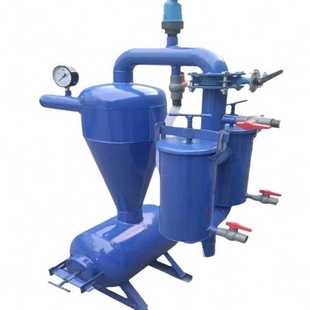 优惠离心过滤器 离心过滤器 农田农田灌溉旋流除沙器 钢制网式