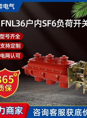 六氟化硫户内负荷开关FLN36-12DR/T630ASF6环网柜高绝缘性能