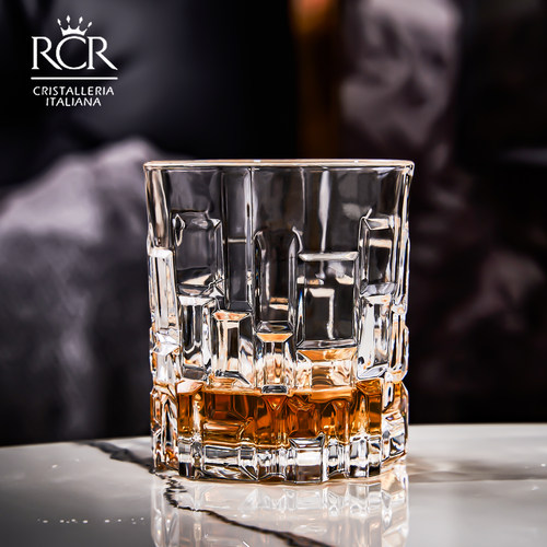意大利进口威士忌酒杯水晶玻璃xo洋酒杯子轻奢高档家用泡茶杯水杯