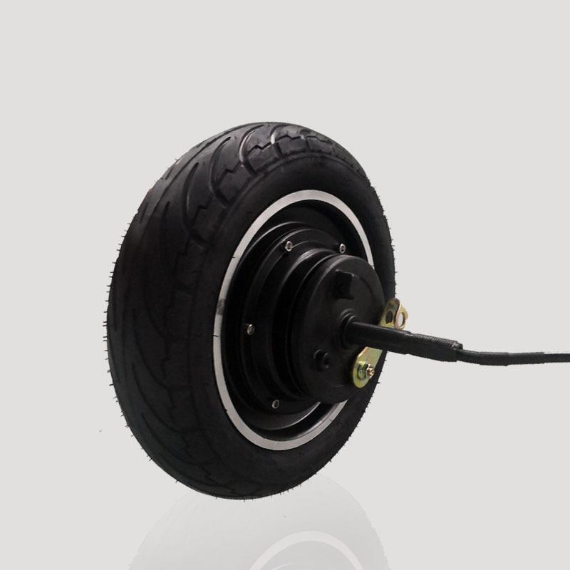 供应电机轮毂电机滑板电机10寸真空胎电机单边轴半挂电机鼓刹电机