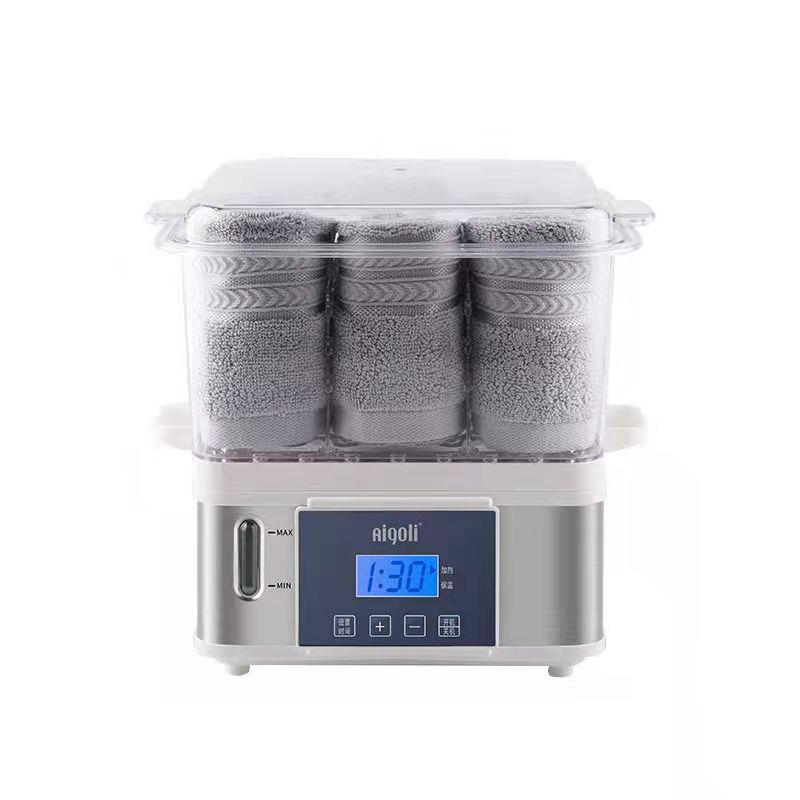 小型蒸汽加热湿毛巾加热消毒柜高温速热美容院理发店理疗足浴家用