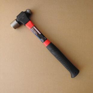 台湾产POWERBUILT圆头锤精抛光优质奶子锤纤维柄小号榔头锤小锤子