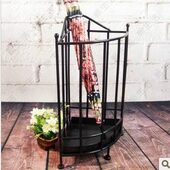 包邮 铁艺雨伞桶家用雨伞架家用酒店门厅雨伞收纳挂伞架套房放伞筒