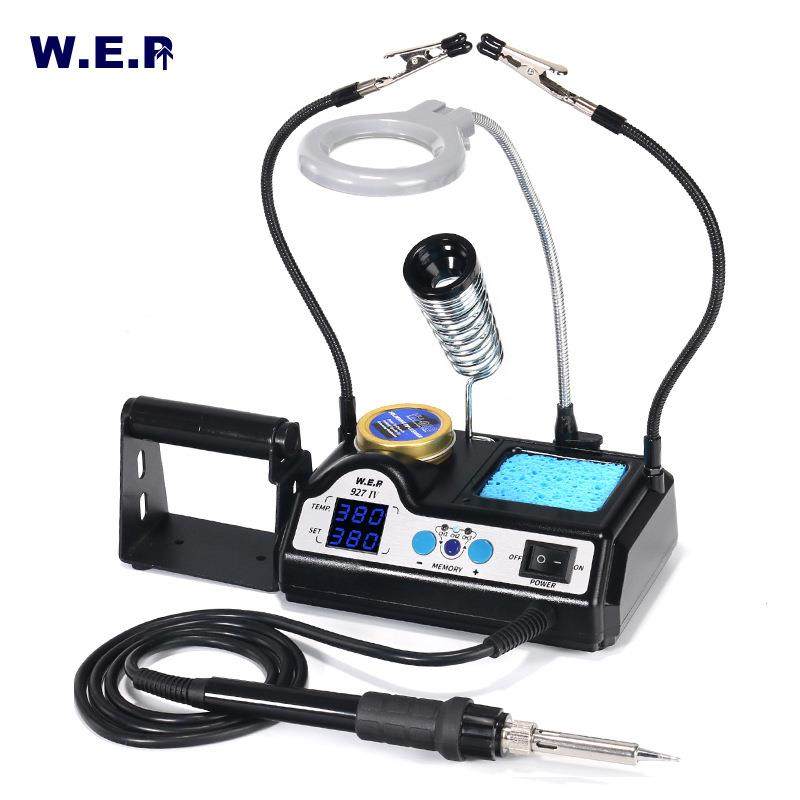 跨境货源厂家直供 WEP926LED恒温烙铁 60W大功率数显电烙铁