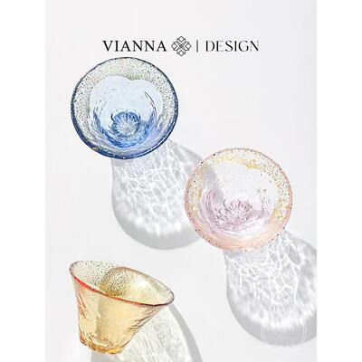 VIANNA丨招福杯·Bern日式酒杯小众茶杯玻璃小酒杯品茗杯高档礼物