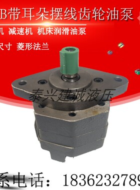 BB-B10 6摆线齿轮油泵BB-B25N/B16/B32N/NB20N油泵电机东高JZ-1