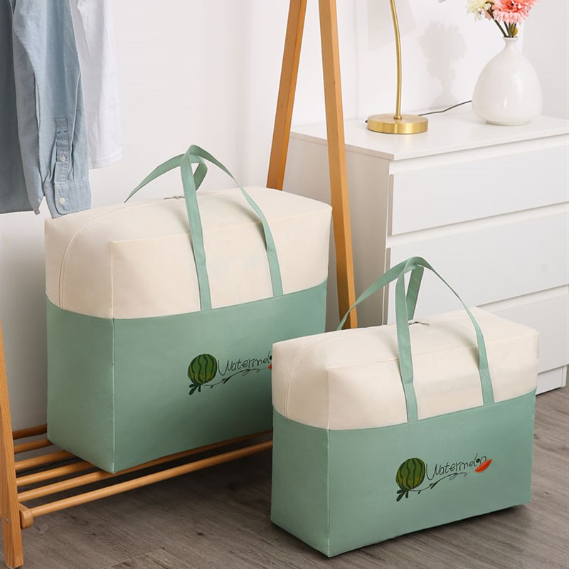 大容量帆布搬家打包袋收纳袋子学生整H理袋大袋子棉被行李袋被子