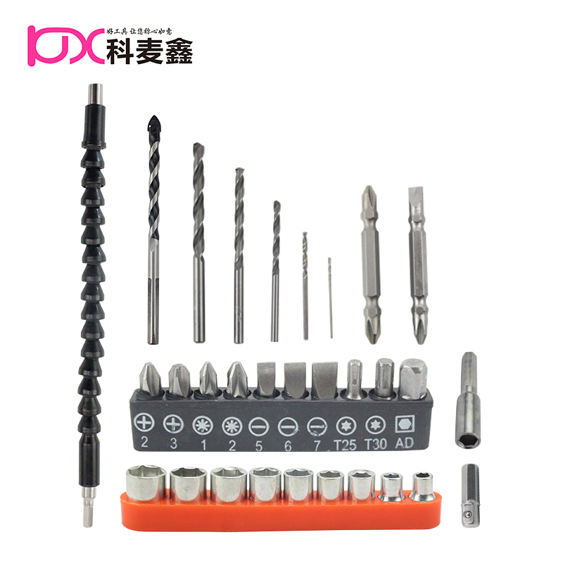 科麦鑫 电动螺丝刀充电钻配件软轴连接轴批头套筒万向软管延长棒