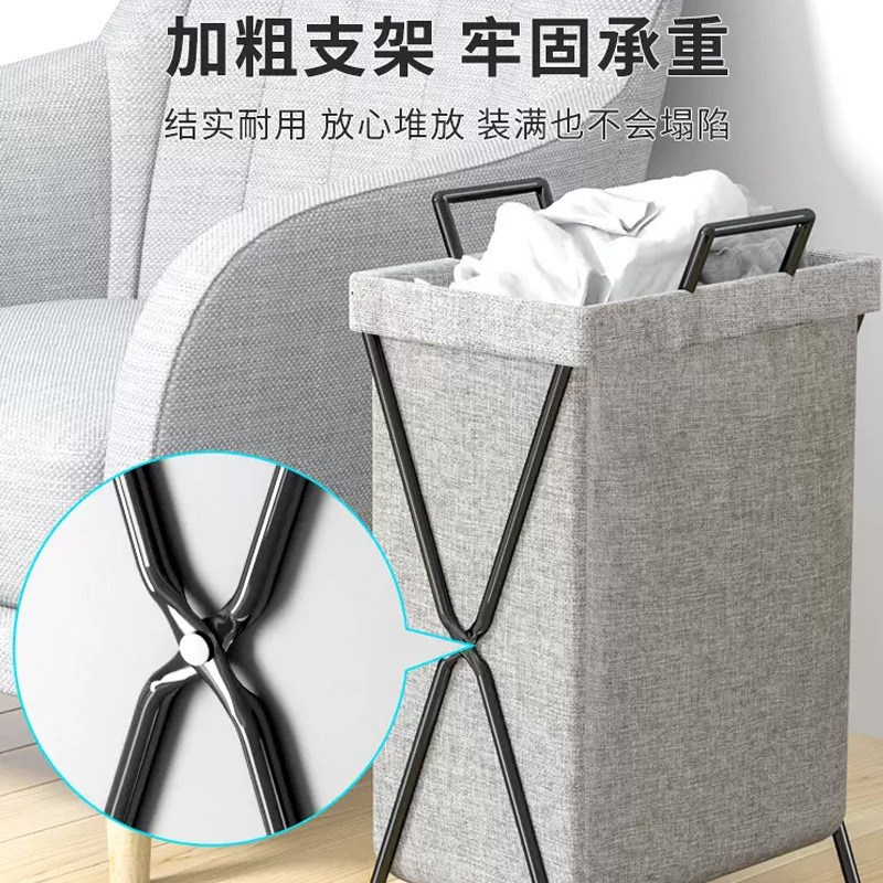 脏衣篓脏衣服收纳筐脏衣篮布艺宿舍可折叠洗衣篮衣物脏衣桶家用