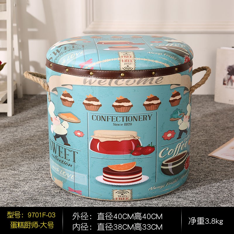 现货创意收纳凳子轻奢客厅储物凳可坐沙发凳换鞋凳家用板凳门口小