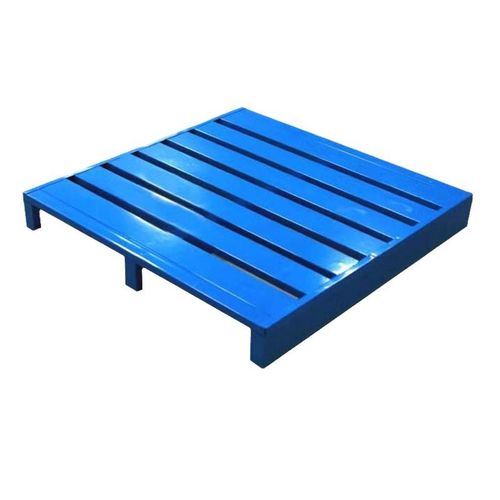 金属托盘双面钢托盘两面四面进叉铁托盘物流周转铁托盘标准1.2米