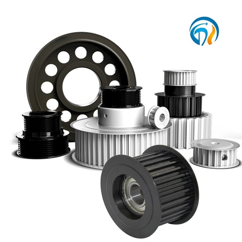 45#同步带轮 S5M S8M带轮齿轮同步皮带轮 工业同步轮铝合金