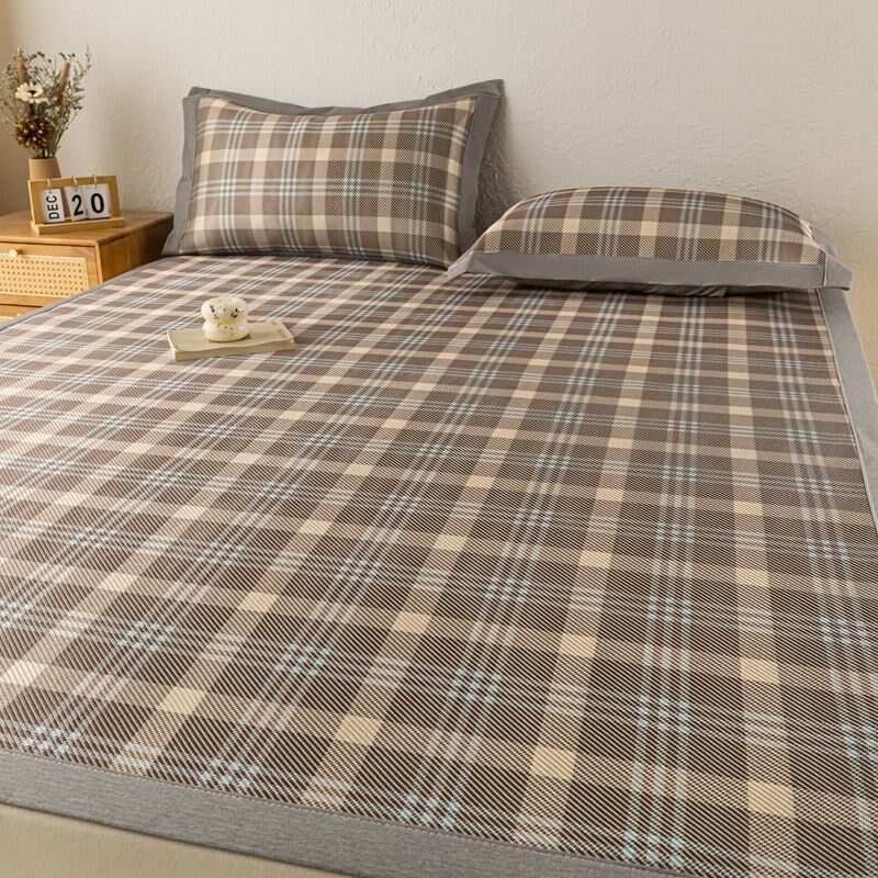 冰藤凉席水洗可机洗冰丝席夏季天透气家用三件套双人床上学生宿舍