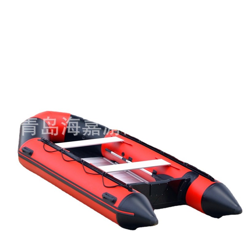 橡皮艇加厚充气艇钓鱼艇漂流艇铝合金底