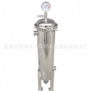 压力接加油车油泵柴油袋式 直供不锈钢抱箍式 过滤器