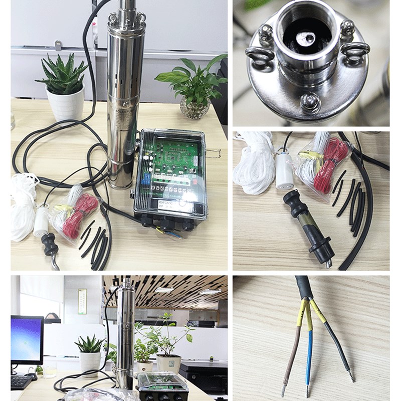 扬程70米潜水泵 太阳能抽水泵3FLA3-80-1.5扬程70米太阳能潜水泵