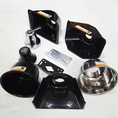 汽车喇叭支架喇叭罩安装架警报器喇叭壳警笛通用中筒芯扬声器底座