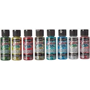美国进口DA丙烯颜料DGG系列闪烁色闪光色GLITTER布灵手工Decoart