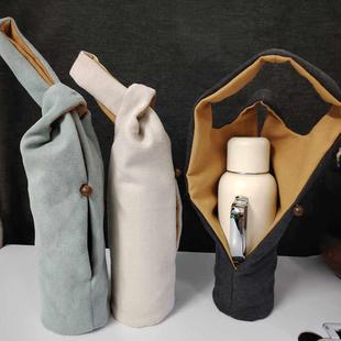 传家壶保护套大号侧开 露手把手腕手提可携式杯套小钢砲收纳茶具