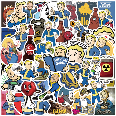 fallout辐射游戏贴纸卡通装饰
