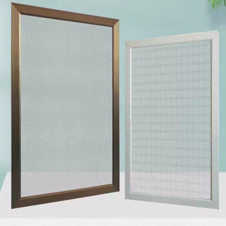 定做平移滑动固定的推拉的金刚网塑钢窗铝合金窗专用左右推拉纱窗