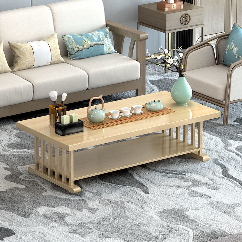 日式实木家用茶桌椅组合榻榻米茶几坐地简约现代禅意矮桌飘窗桌