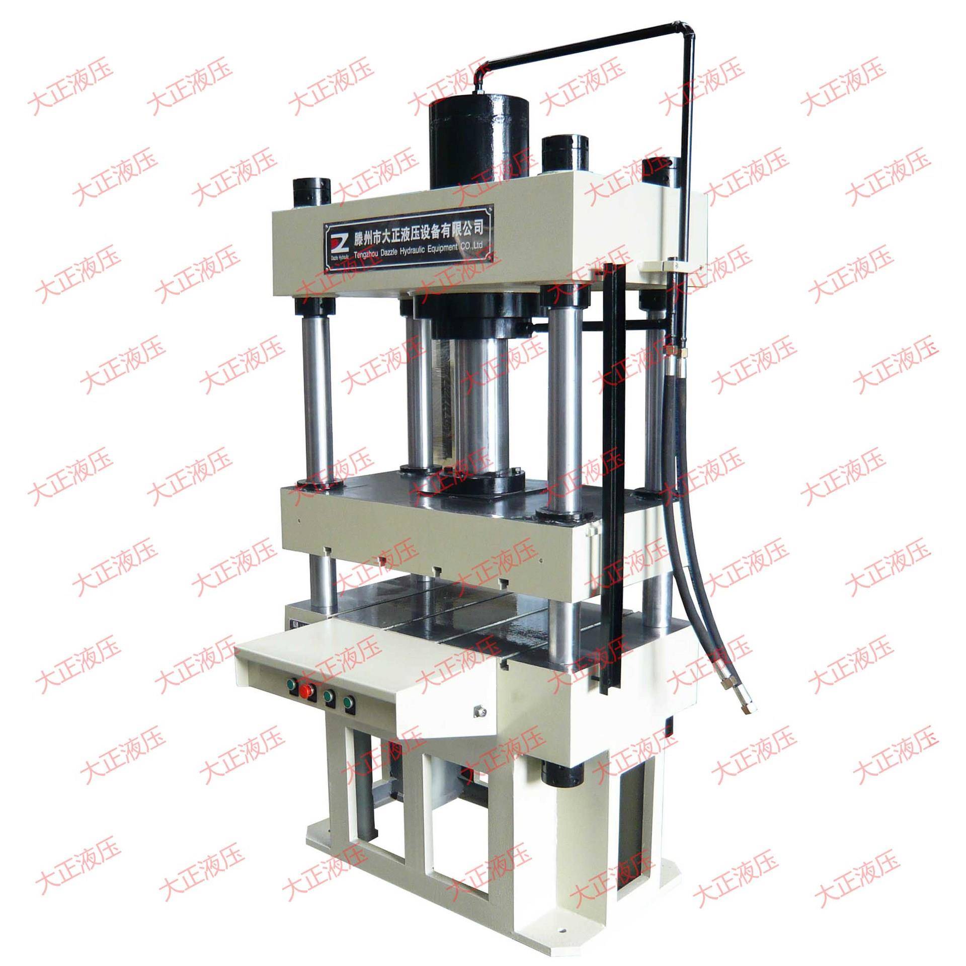 大正液压供应100吨三梁四柱液压机油压机