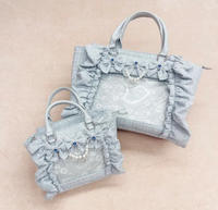 Everyday ankrouge, a cute and sweet mass-produced bag with ruffled edges and bows, is a lady's handbag thumbnail 7