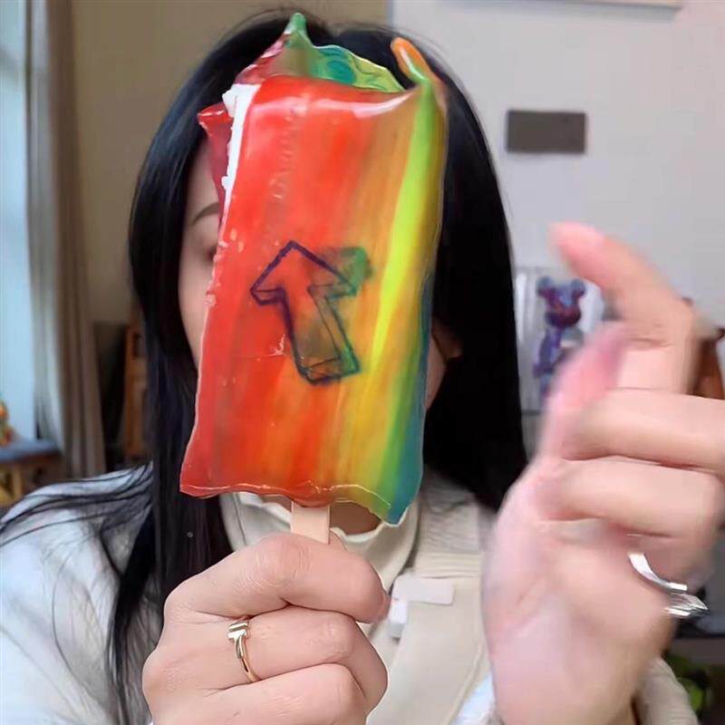 FRUIT ROLL-UPS美国贝蒂卷卷糖平替款冰脆果卷软糖脆皮冰淇淋软糖