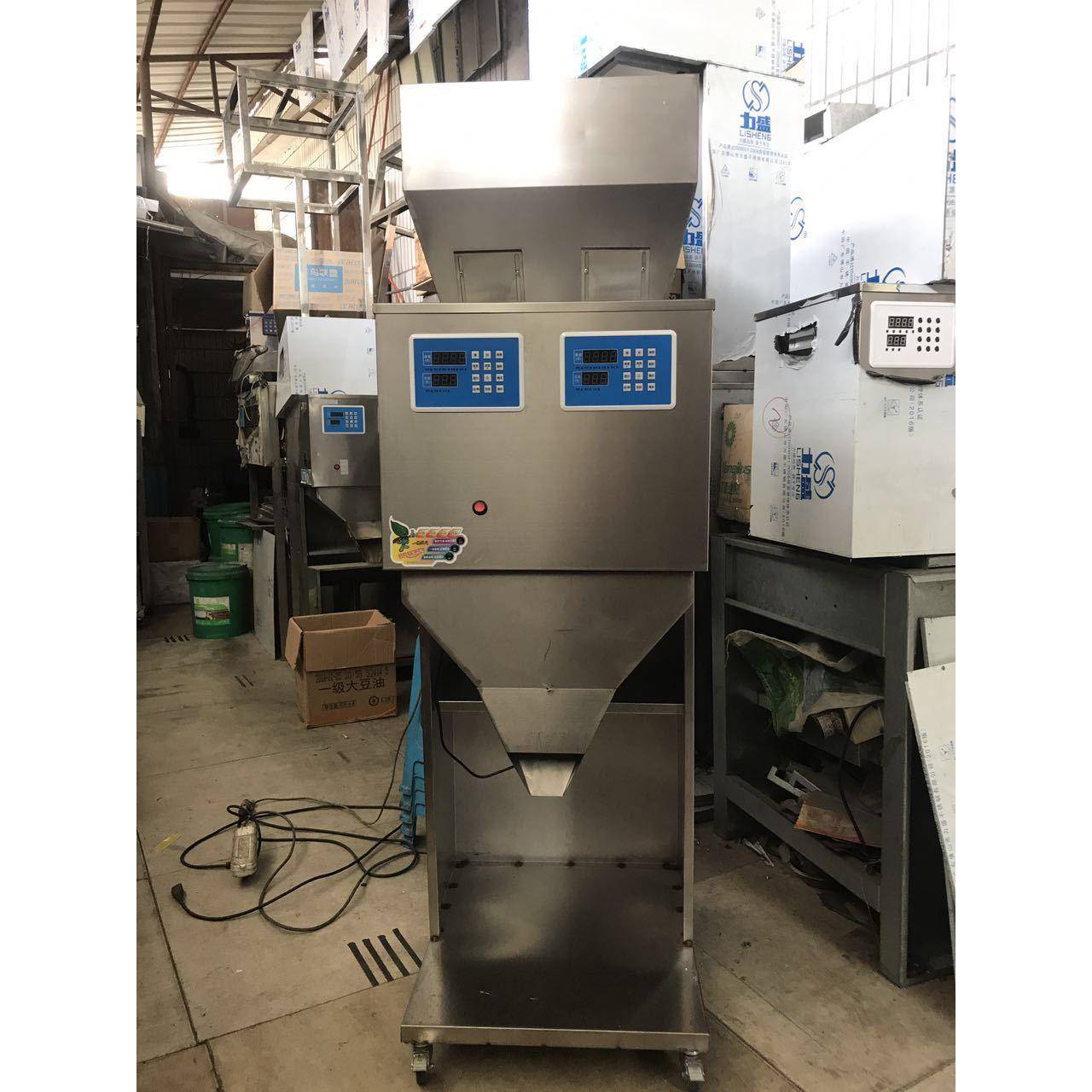 双头大容量颗粒分装机全自动多功能粉末杂粮大米茶叶定量灌装机