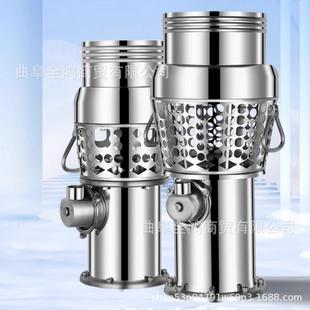 不锈钢防汛泵抗涝抢险救援变频大流量潜水泵永磁高扬程排涝污水泵