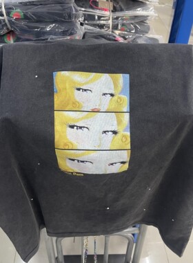 Saint Michael 25SS“PERKS AND MINI： PAM联名水洗短袖T恤男女