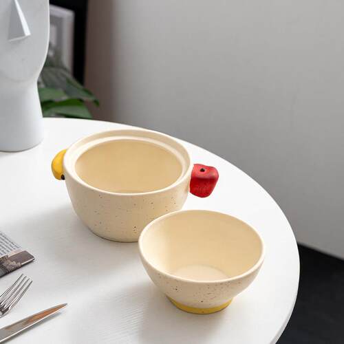 现代艺术 William Wilde餐具家用陶瓷餐具套装带盖泡面碗餐盘