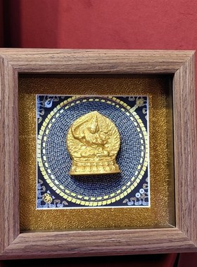 【五台直发】手工擦擦n 绿度母黄C神 文殊桌摆家居摆件装饰 祝福