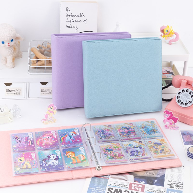 小马宝莉六宫格卡册卡牌收纳册追星收纳定制封面梨子酱碧琪柔柔云