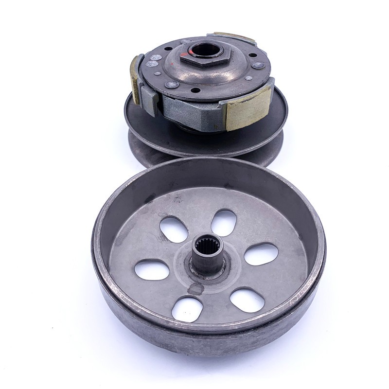 仿巧格福喜鬼火125踏板摩托车豪迈GY6胜群离合器总成皮带驱动盘轮