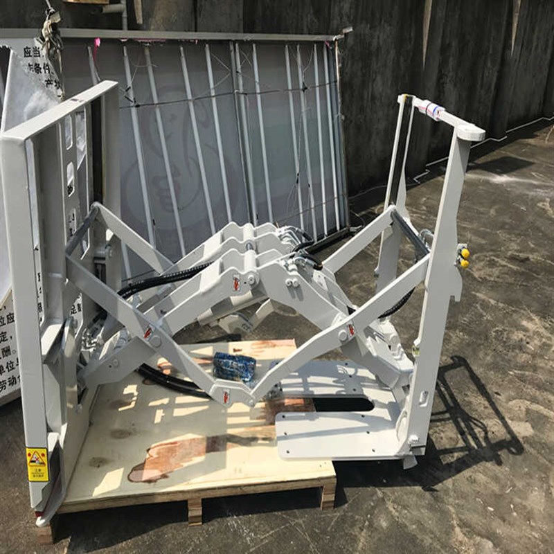电动柴油叉车推拉器留纸托盘推出属具滑托板装卸货柜搬运专用抱夹