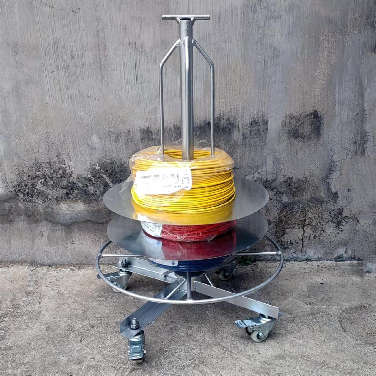 电工放线器放线架穿线专用工具架子电线架0-16平方可用