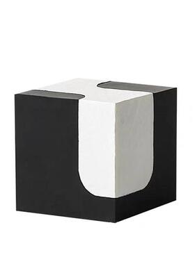 现代简约创意树脂几何艺术摆件客厅样板间酒柜电视柜家居软装饰品