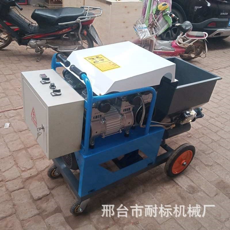柱塞式喷涂机喷涂机内外墙腻子砂浆双缸水泥喷涂机真喷涂机漆石
