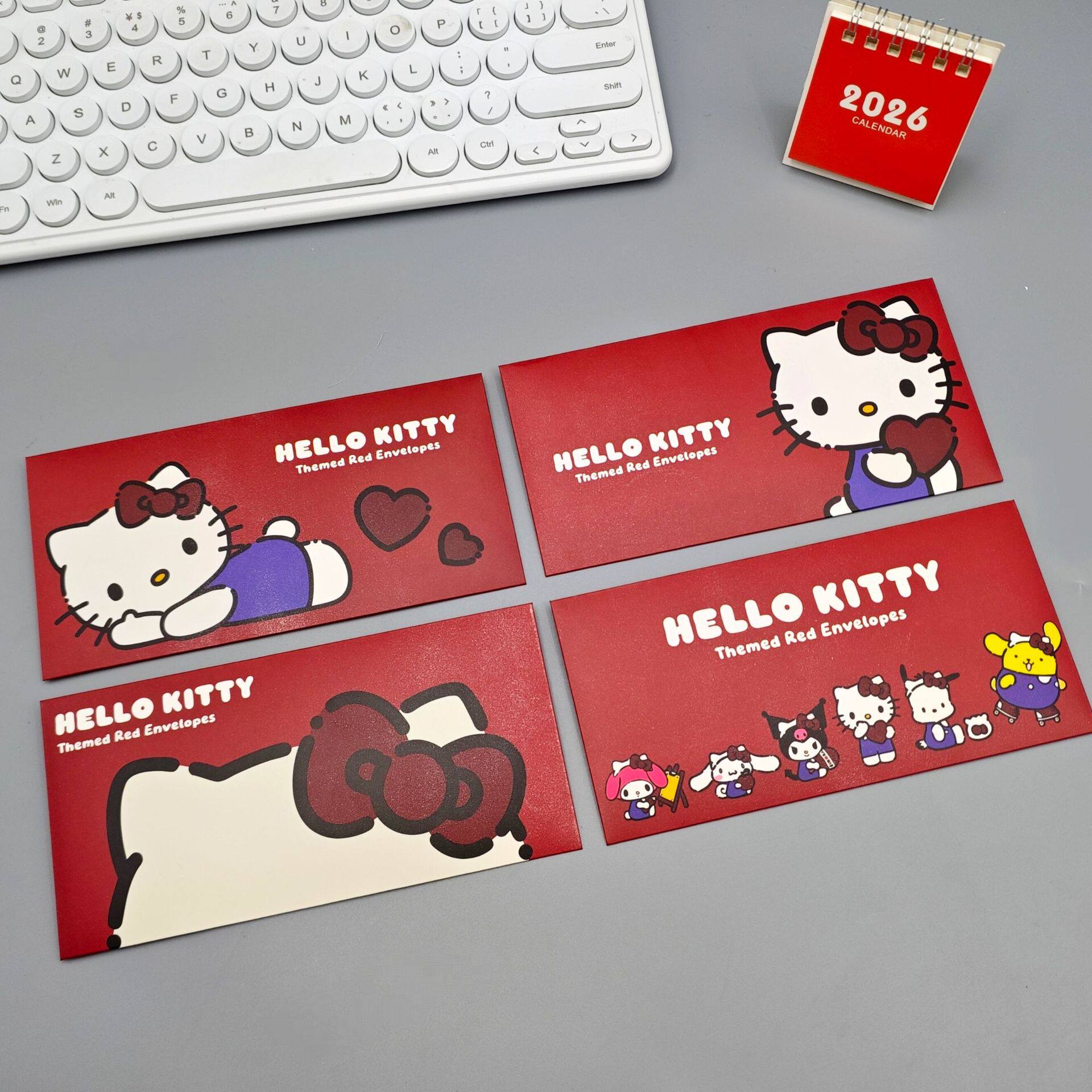 新款凯蒂猫kt系列新年红包创意卡通利是封实用婚庆春节贺岁红包