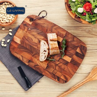 泰国LC LIVING相思木菜板实木防霉抗菌宝宝辅食案板切水果砧板