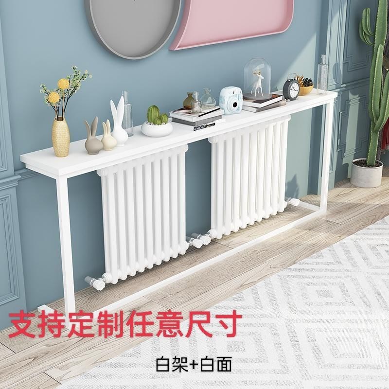 靠墙窄架子暖f气长条床头背靠收纳柜床尾沙发后置物架床边窄夹缝