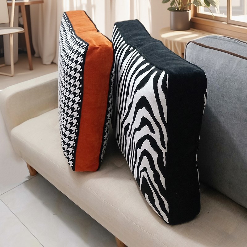 沙发立体靠垫飘窗榻榻米无床头软包靠枕抱枕靠背垫枕W套定制长方