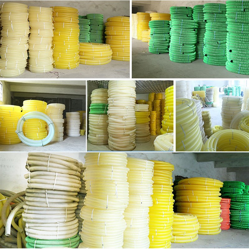 4分6分1寸PVC高压牛筋螺纹进水管家用灌溉水泵吸水管防冻加厚软管