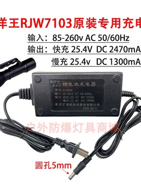 海洋王RJW7103专用原装充电器24v大功率可快慢档调节