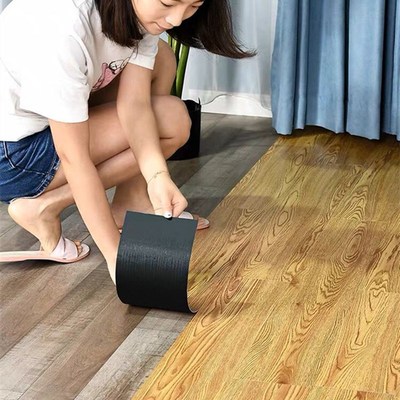 自粘地板革PVC地板贴加厚防水耐磨塑胶水泥地板贴家用卧室毛坯房