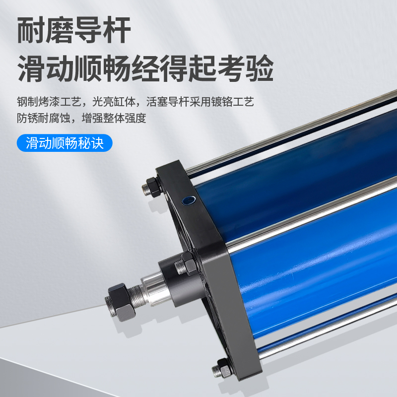 QGB重型气缸QGA标准汽缸大推力小型气动25X50X75X100X125X150X160